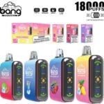 Bang Rocket 18000口｜可充電拋棄式｜口味齊全｜側屏數據顯示